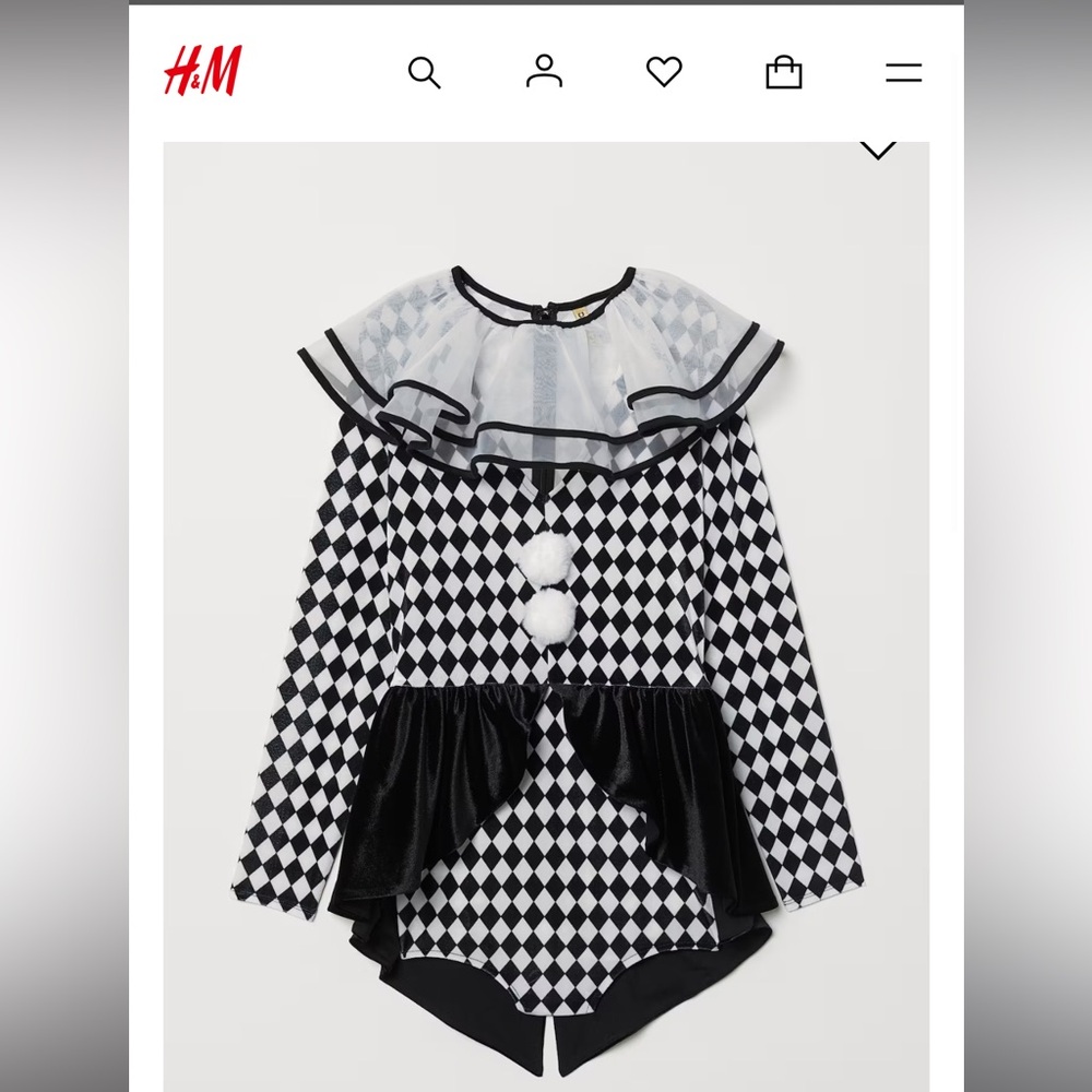 Looking for either of these Zara body suit/ HM pierre costumes size M